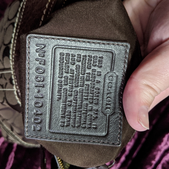 Coach brown small bag - Picture 3 of 6